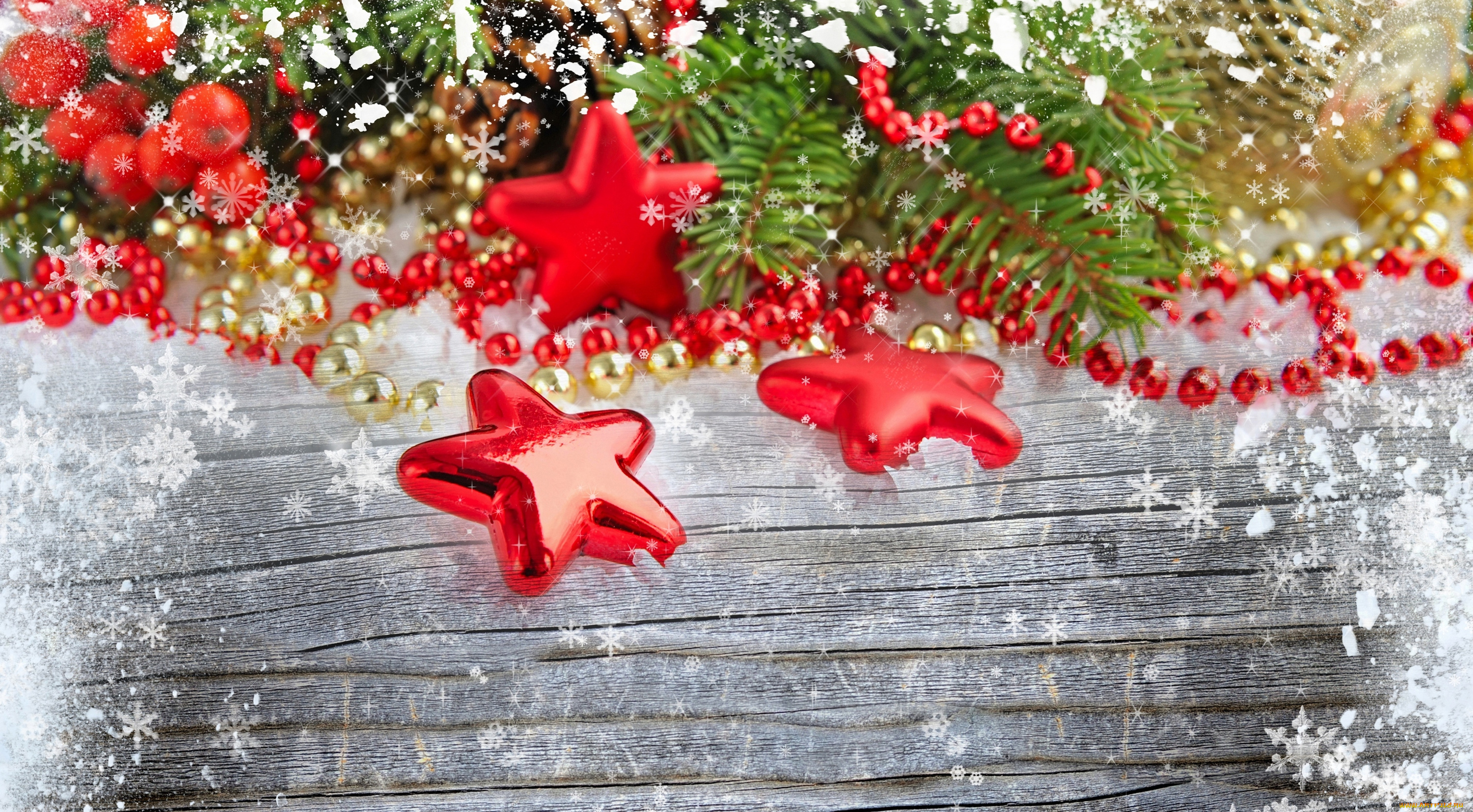 праздничные, снежинки, и, звёздочки, украшения, рождество, новый, год, christmas, new, year, шарики, праздник