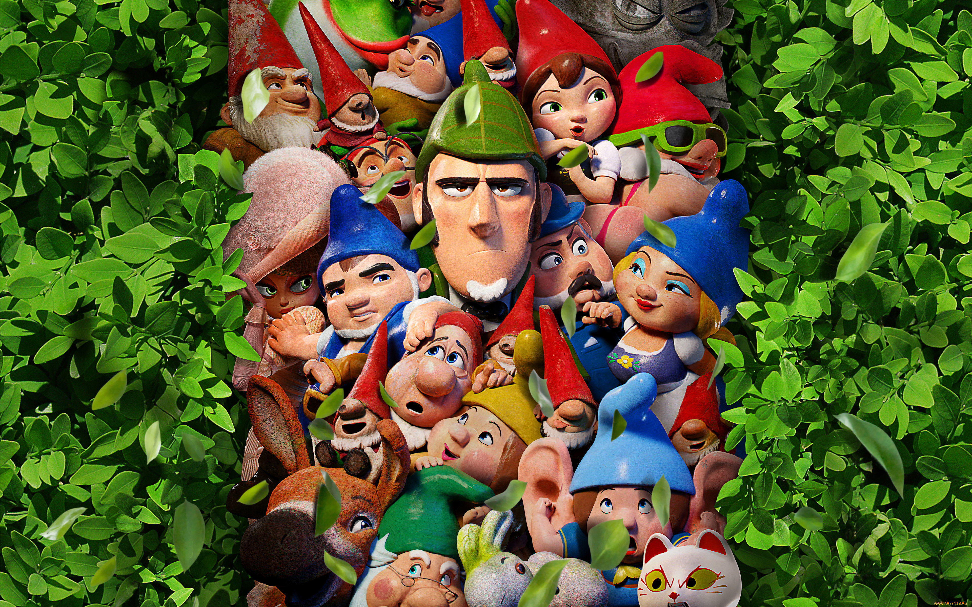 gnomeo, &, juliet, , sherlock, gnomes, мультфильмы, juliet, sherlock, gnomes, gnomeo