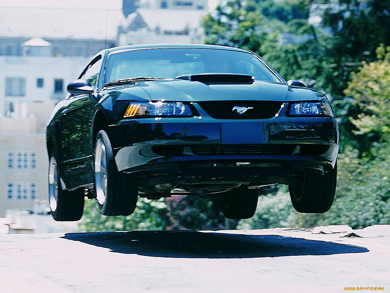 mustang, 2001, bullitt, gt, автомобили, ford