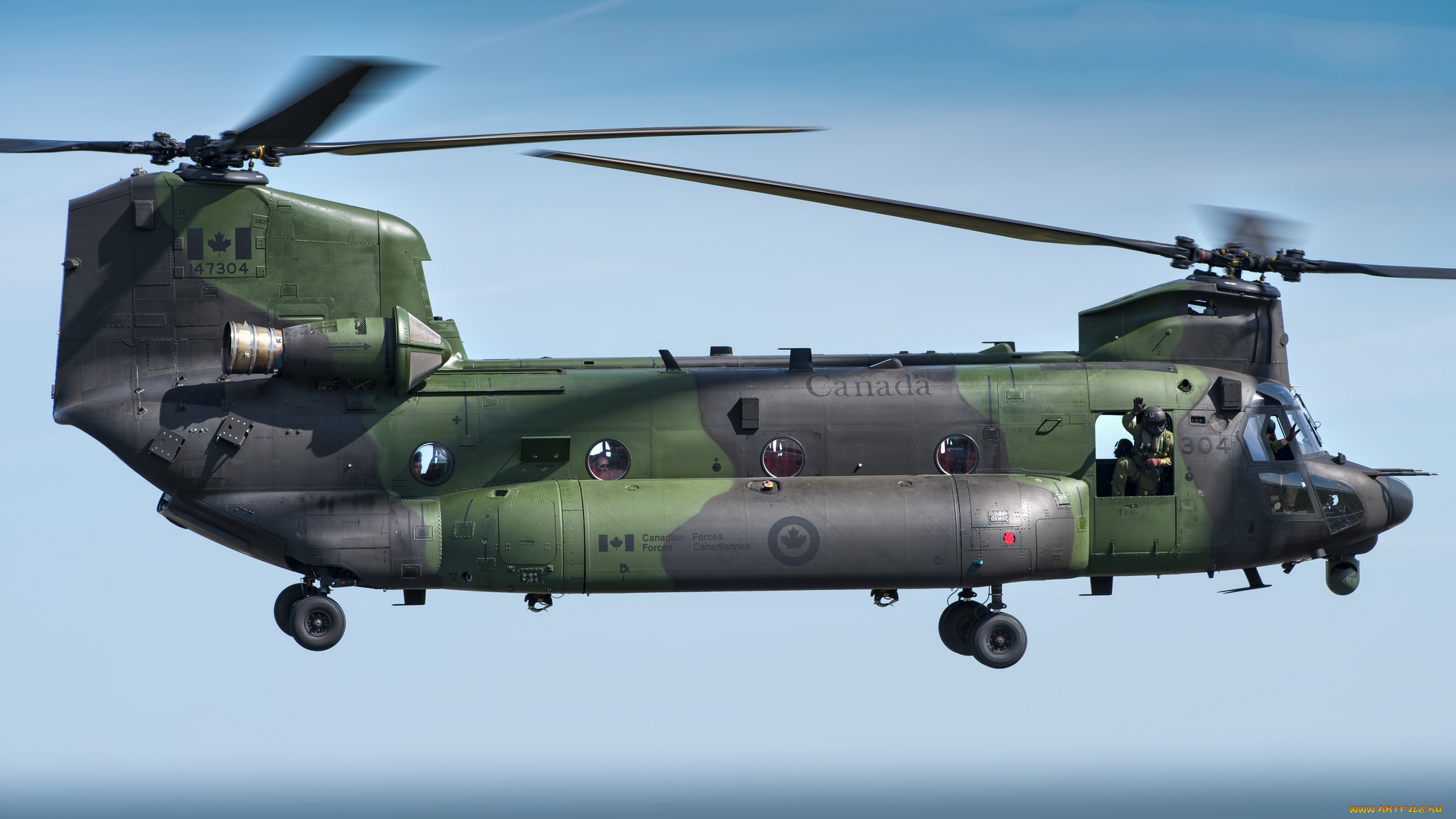 boeing, ch-147f, chinook, авиация, вертолёты, ввс