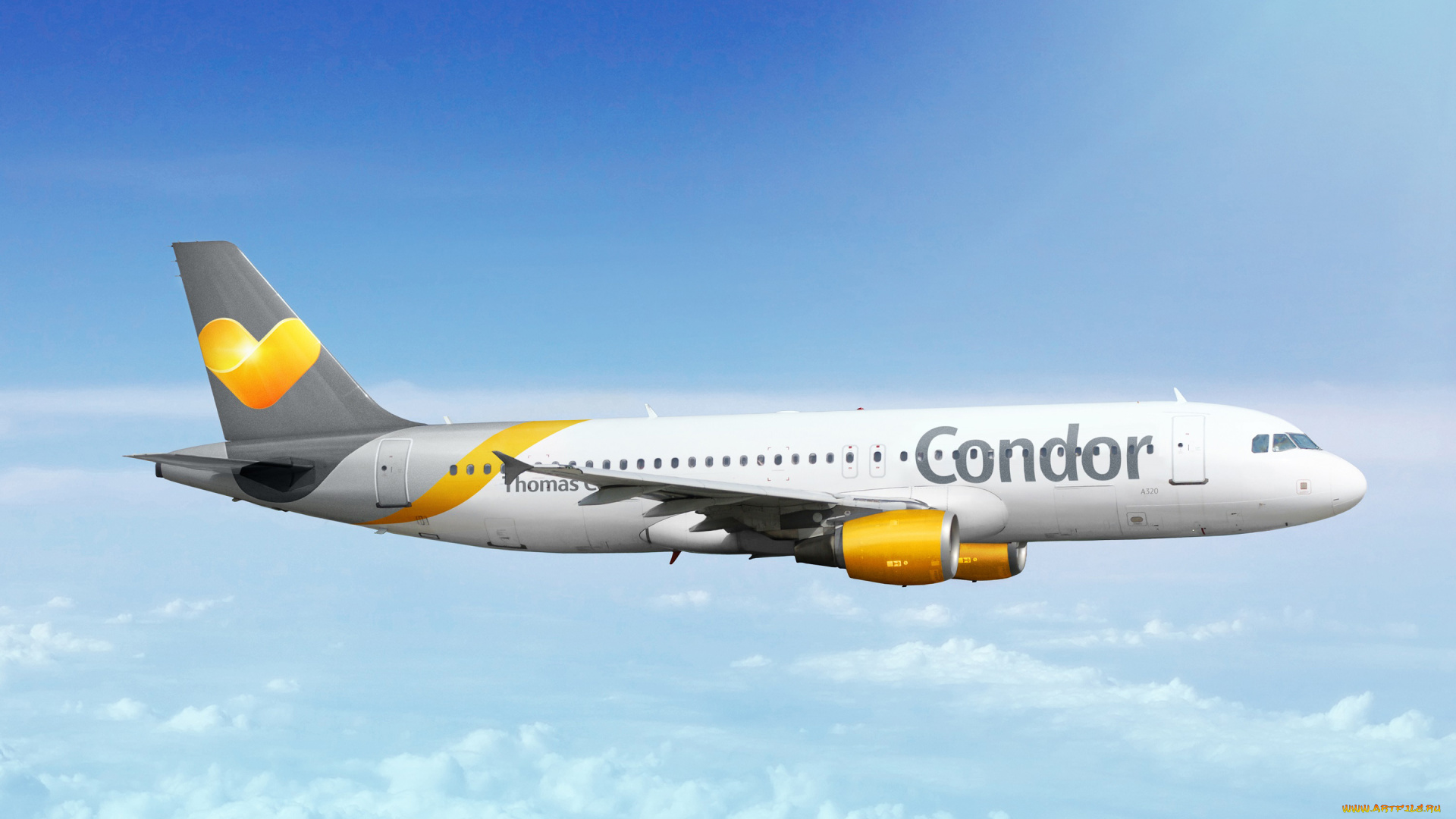 condor, airbus, a320-200, авиация, пассажирские, самолёты, рейсовый, самолет, воздушный, лайнер, пассажирский