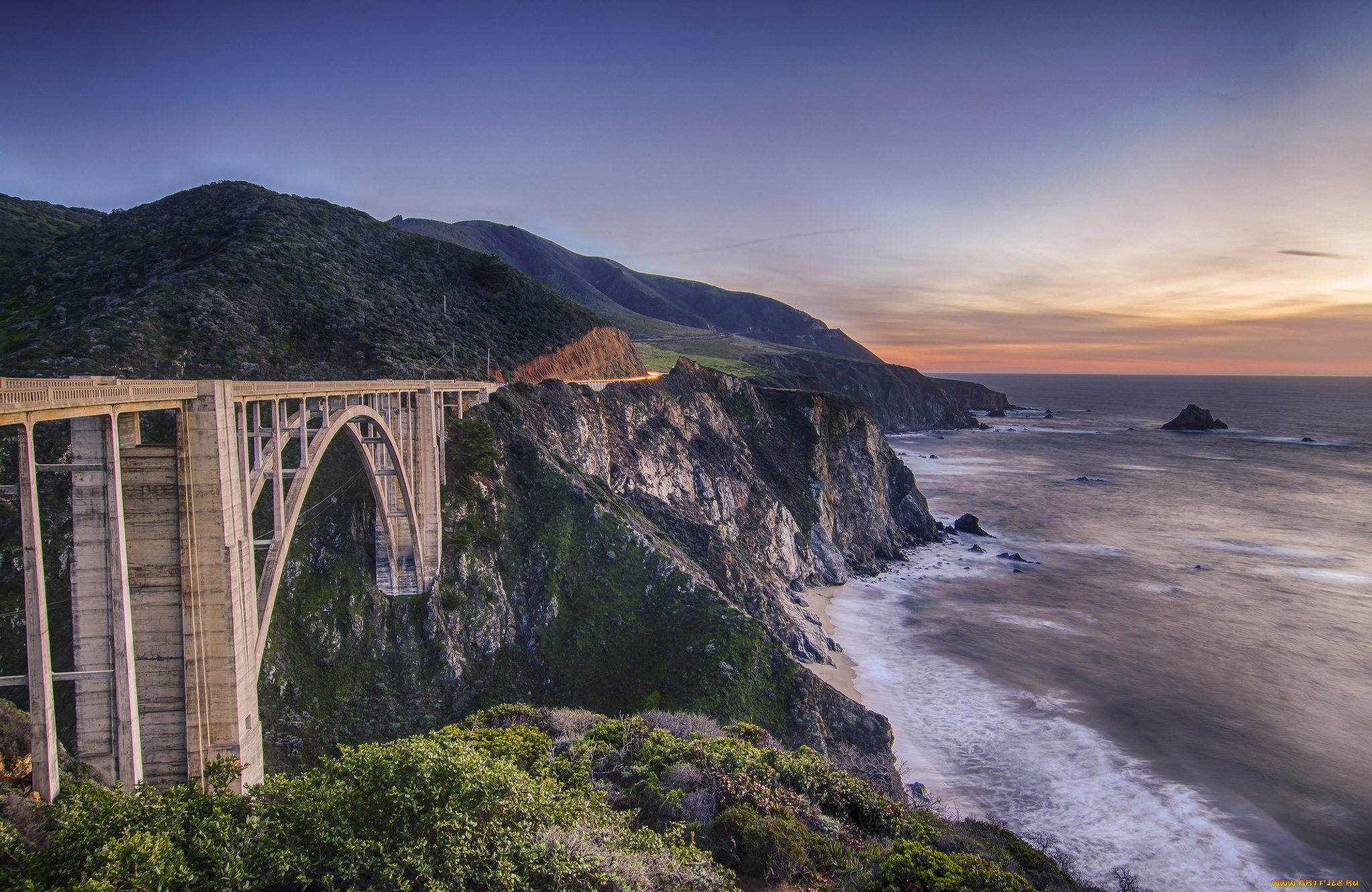 bixby, bridge, big, sur, california, природа, побережье, тихий, океан, биг-сюр, калифорния, горы, мост, биксби, pacific, ocean