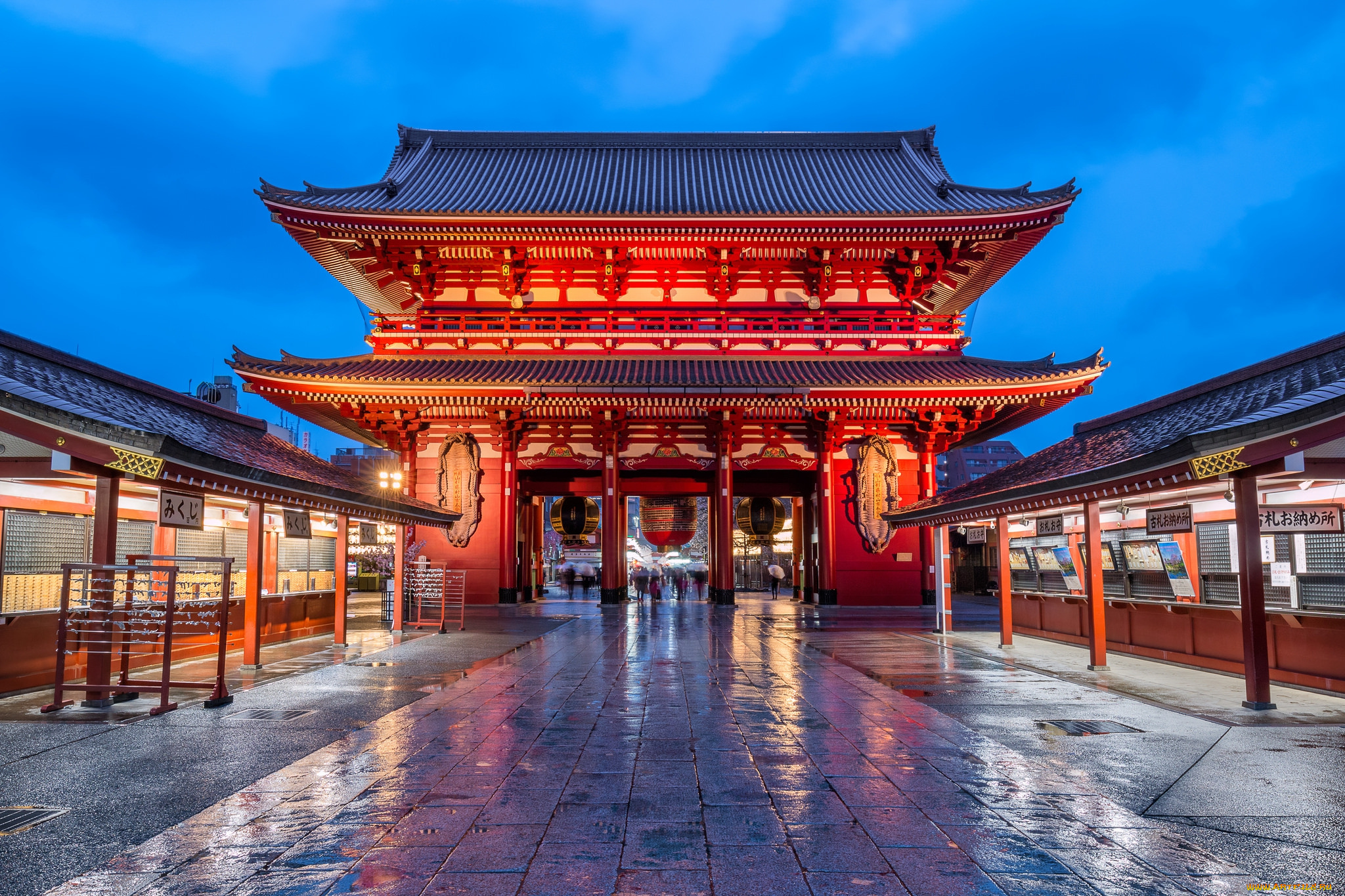 senso-ji, temple, , tokyo, города, токио, , Япония, простор