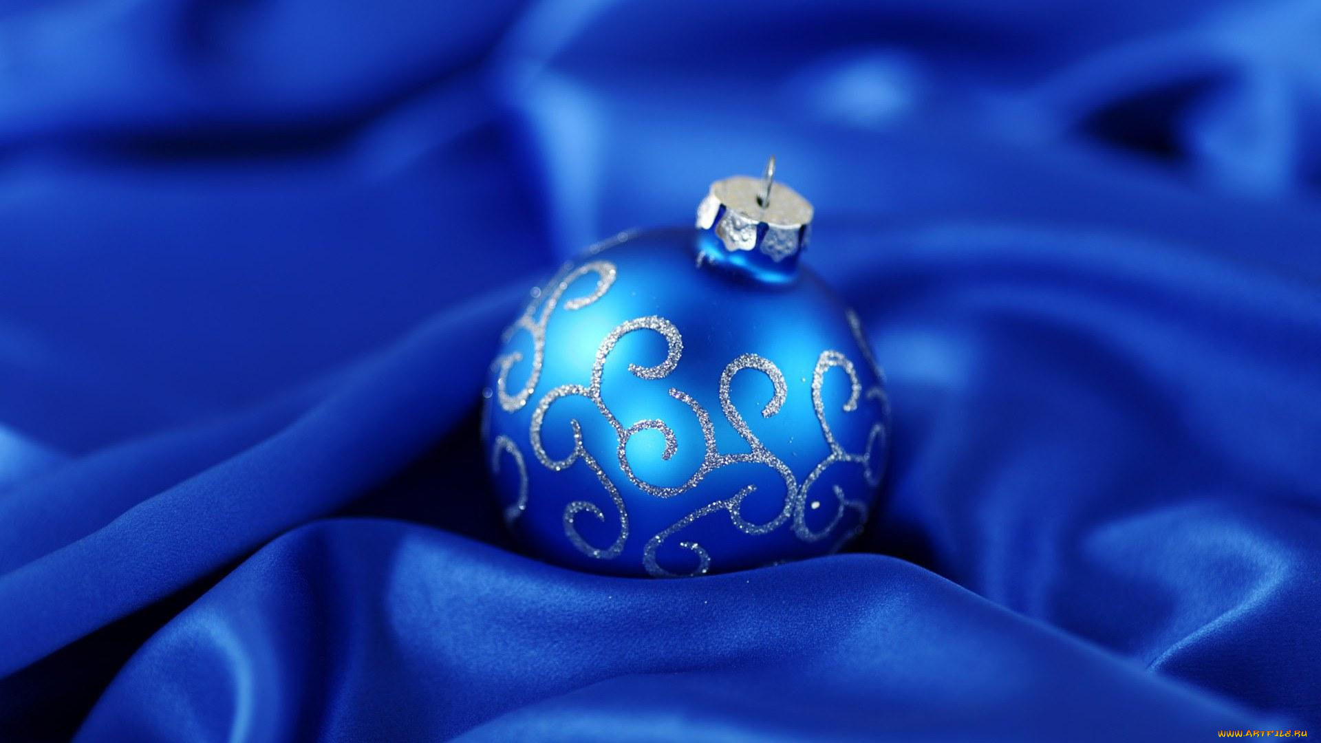 праздничные, шары, шар, ткань, синий