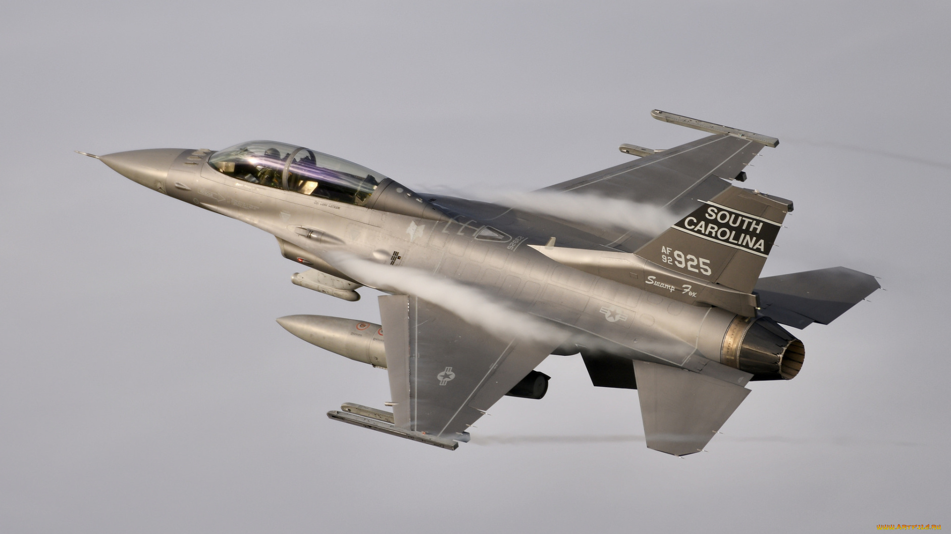 f-16d, авиация, боевые, самолёты, ввс