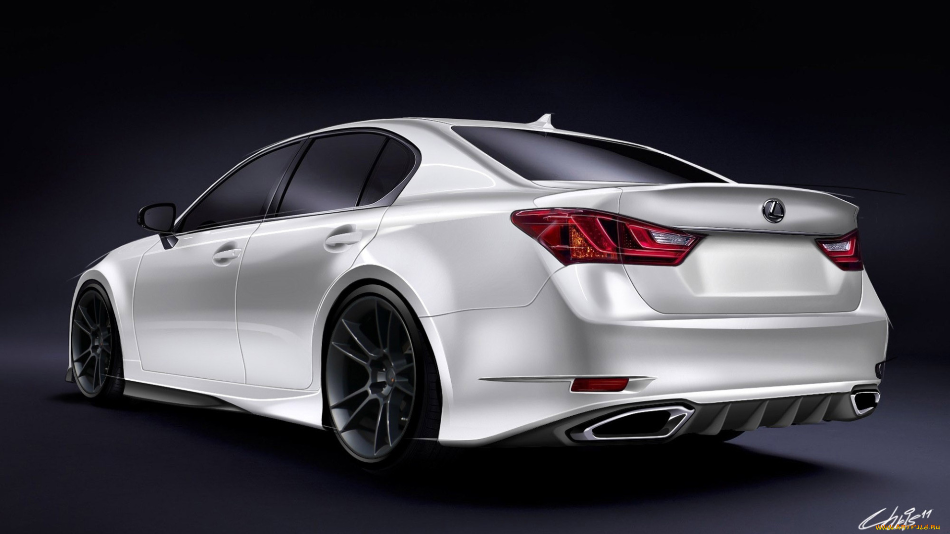 project-gs-f-sport-by-five-axis, автомобили, lexus, sport
