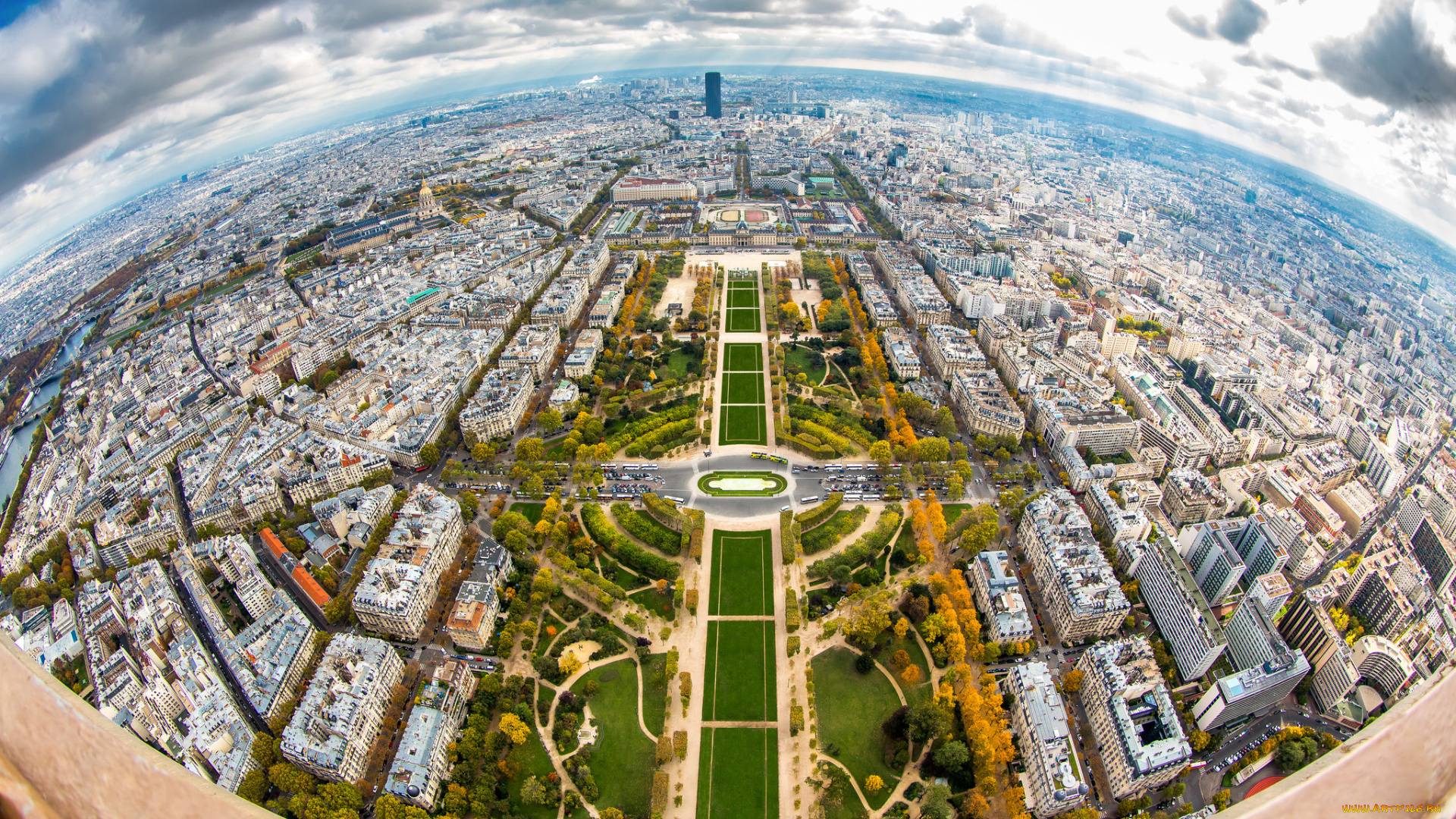 paris2015, города, париж, , франция, панорама