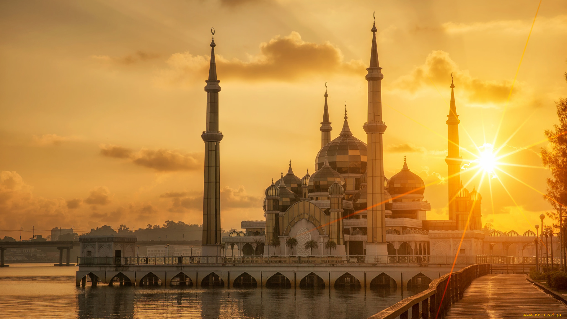 crystal, mosque, города, -, мечети, , медресе, простор, религия, ислам