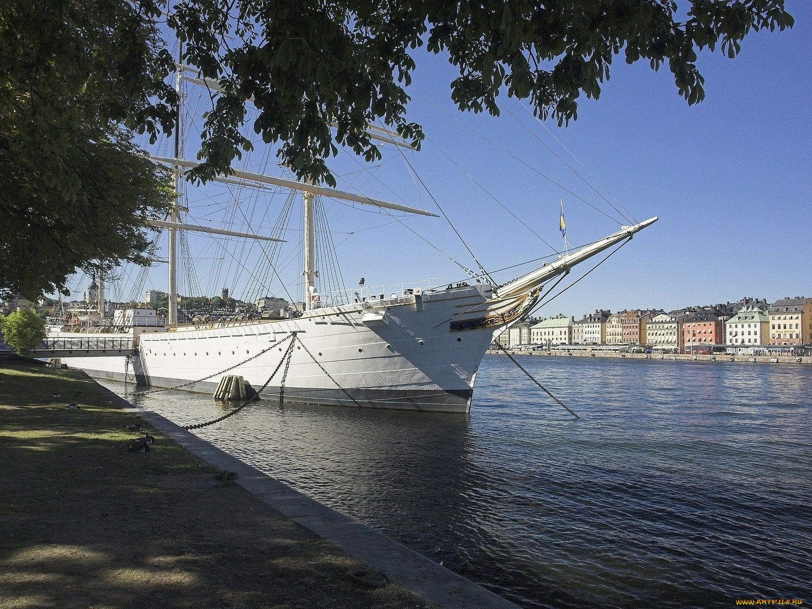 stockholm, корабли, парусники