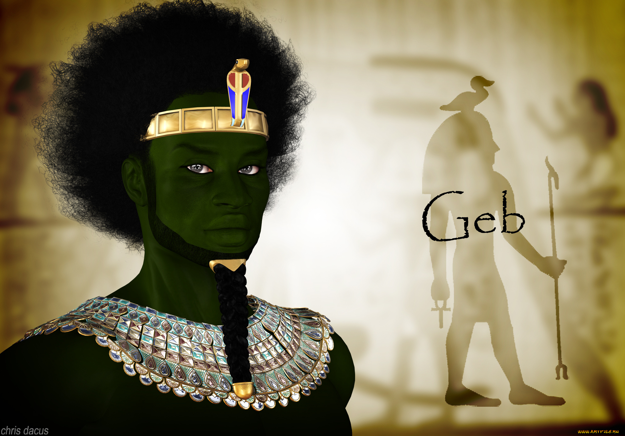 3д, графика, historical, история, древний, египет, бог, фараон