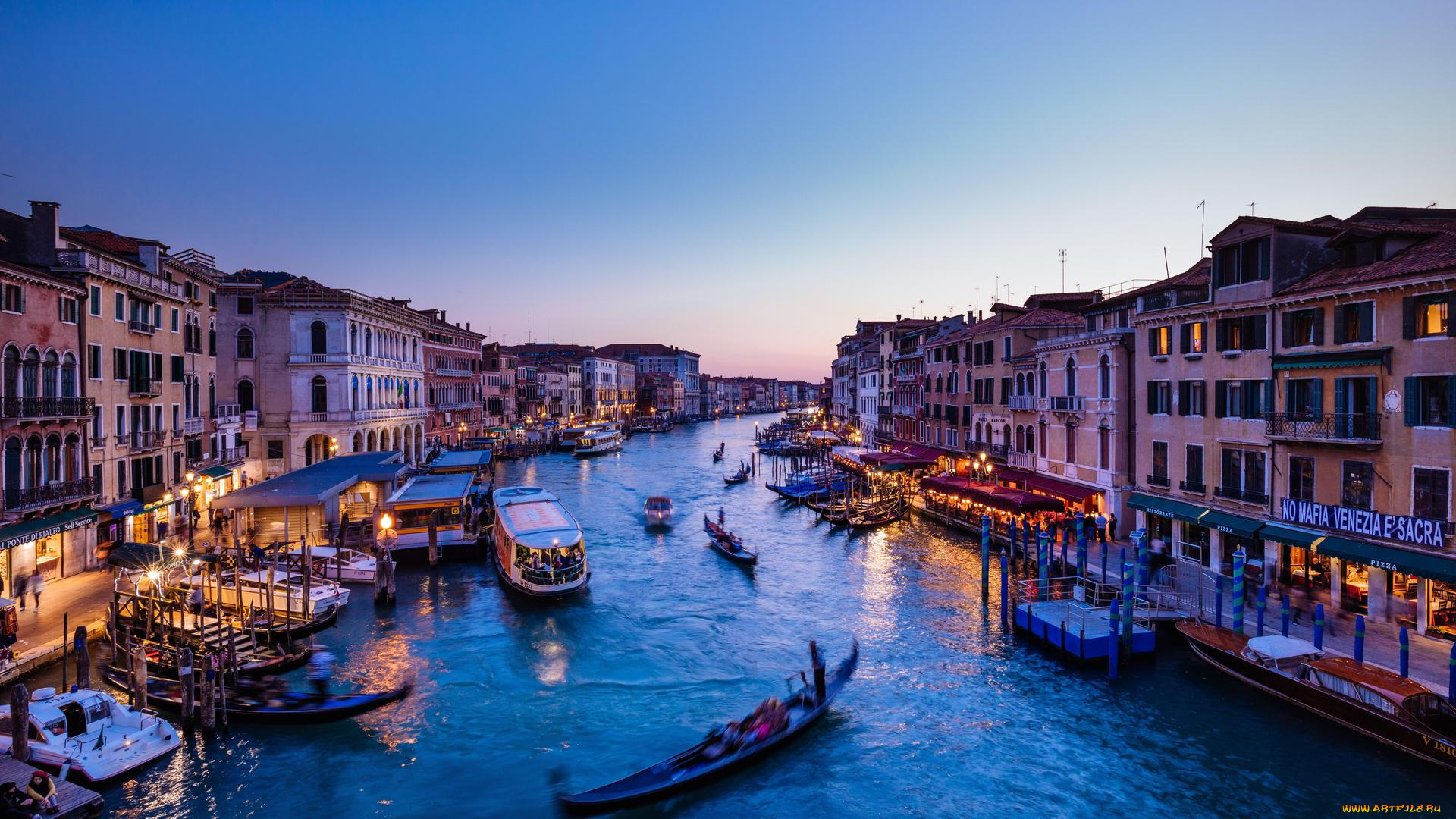 города, венеция, , италия, venice, grand, canal, большой, канал, венеция