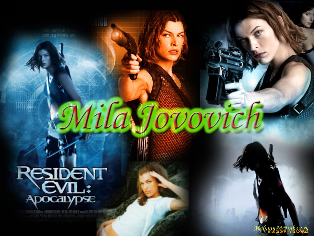 mila, jovovich, кино, фильмы, resident, evil, apocalypse