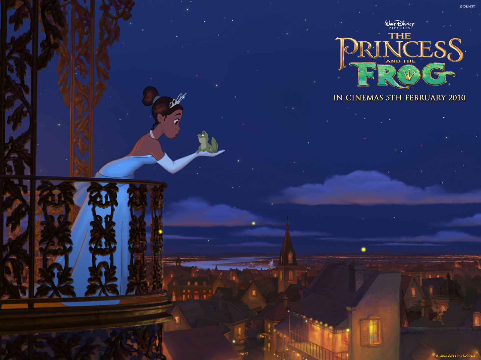 мультфильмы, the, princess, and, frog