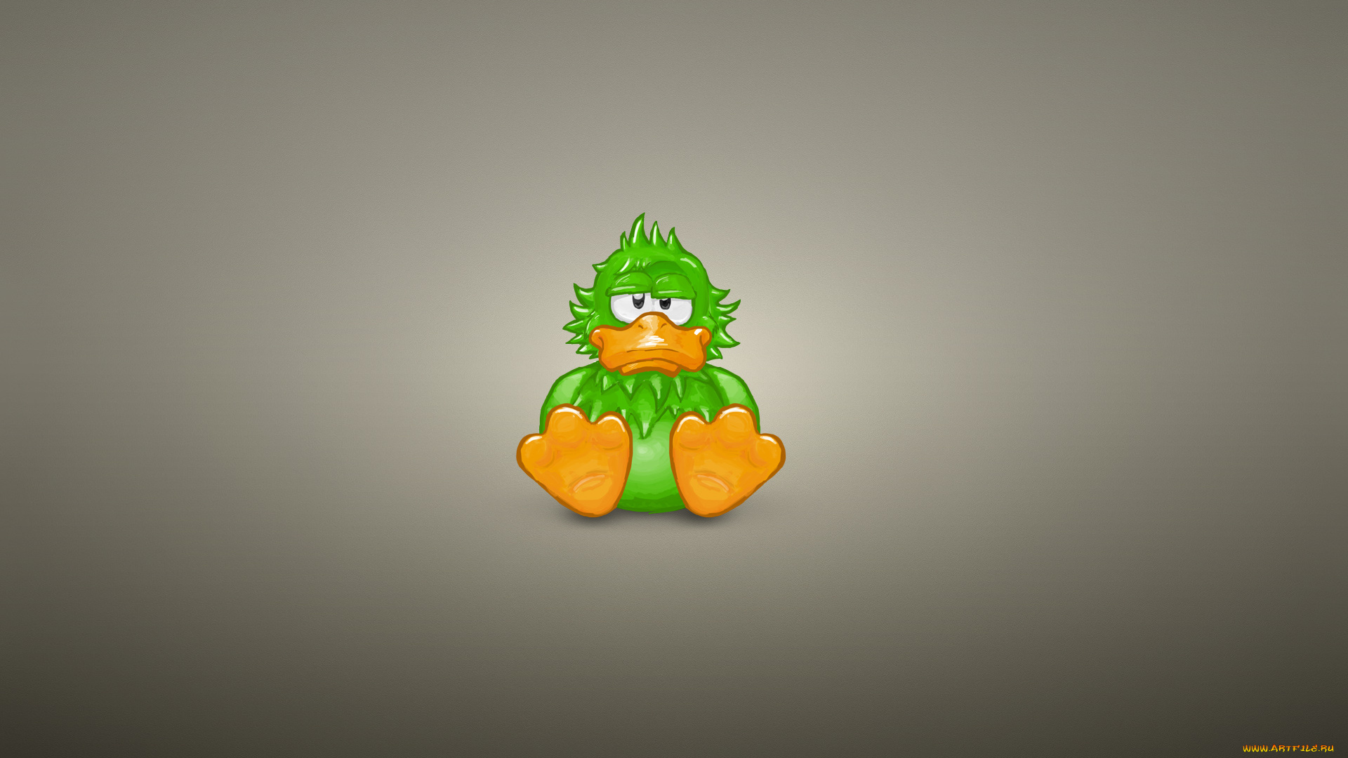 утка, зеленая, рисованные, минимализм, duck, зеленая, утка