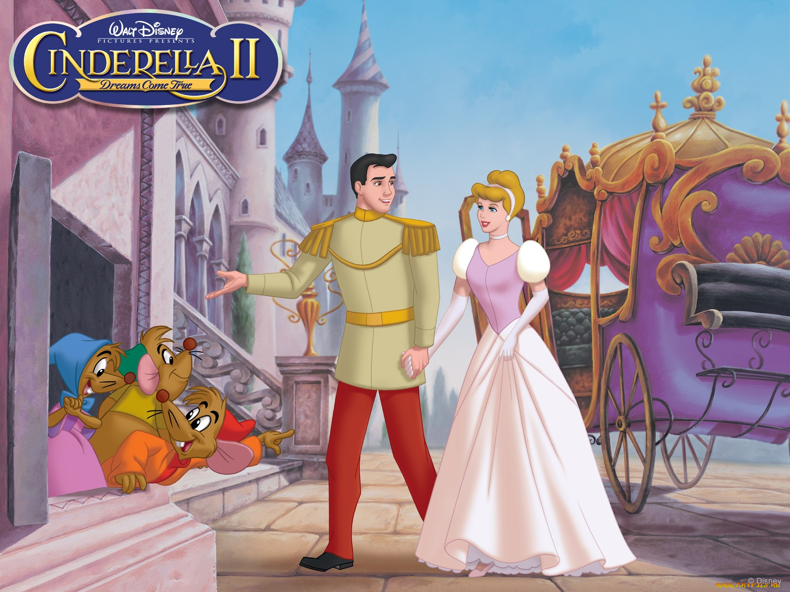 мультфильмы, cinderella, ii, dreams, come, true