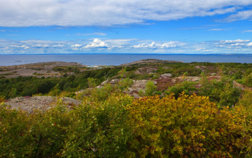 Картинка швеция вестра гёталанд природа побережье пейзаж