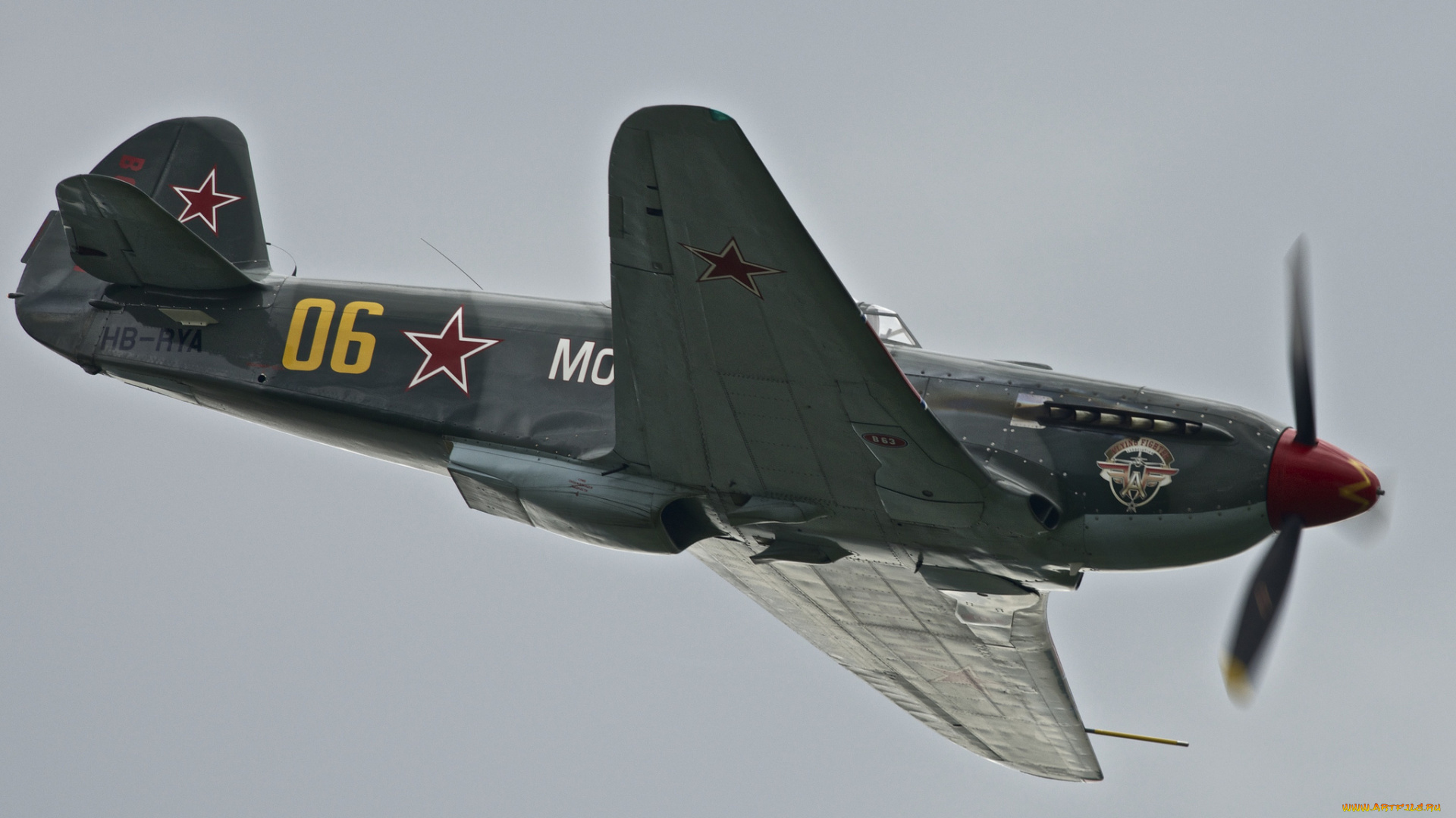 yak-9u-m, авиация, боевые, самолёты, истребитель