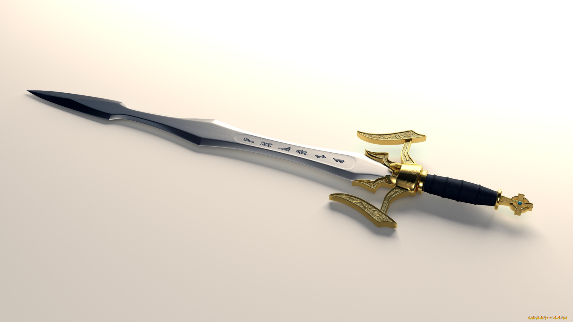 оружие, 3d, меч
