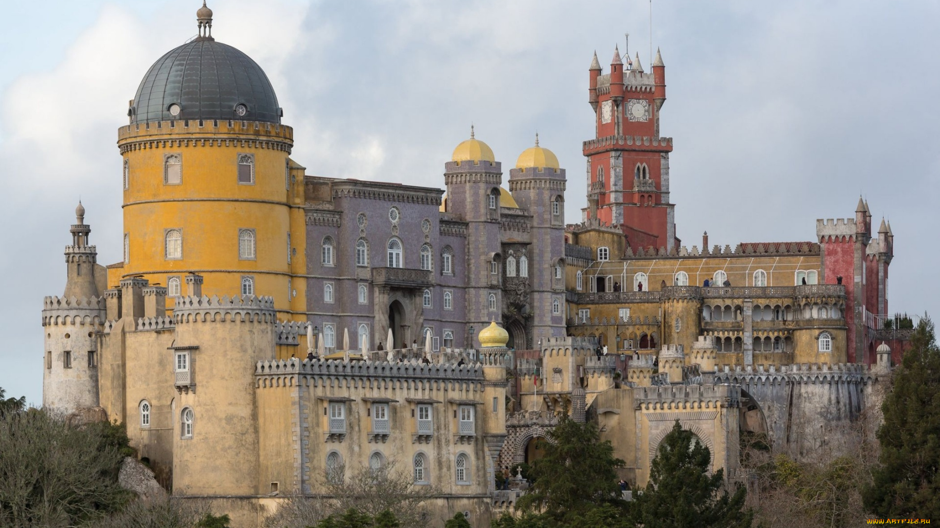 pena, palace, portugal, города, -, дворцы, , замки, , крепости, pena, palace