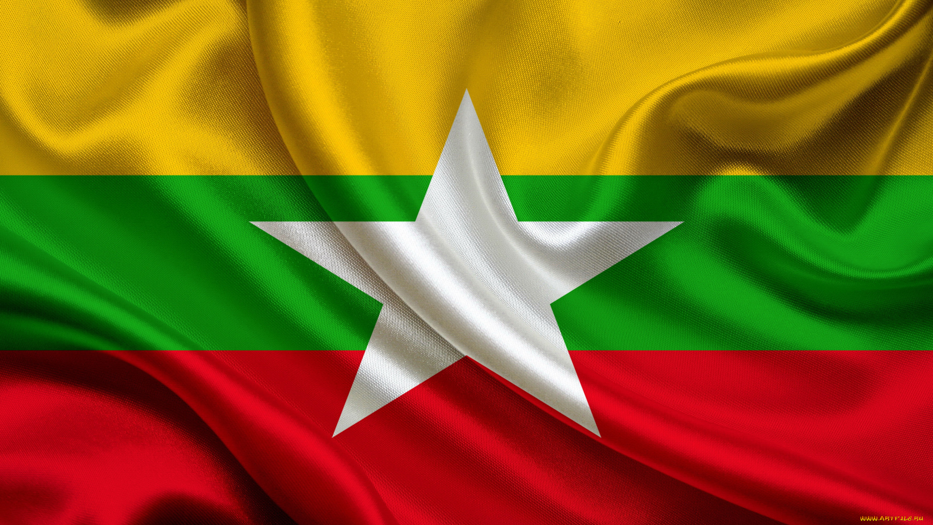 мьянма, разное, флаги, гербы, флаг, мьянмы