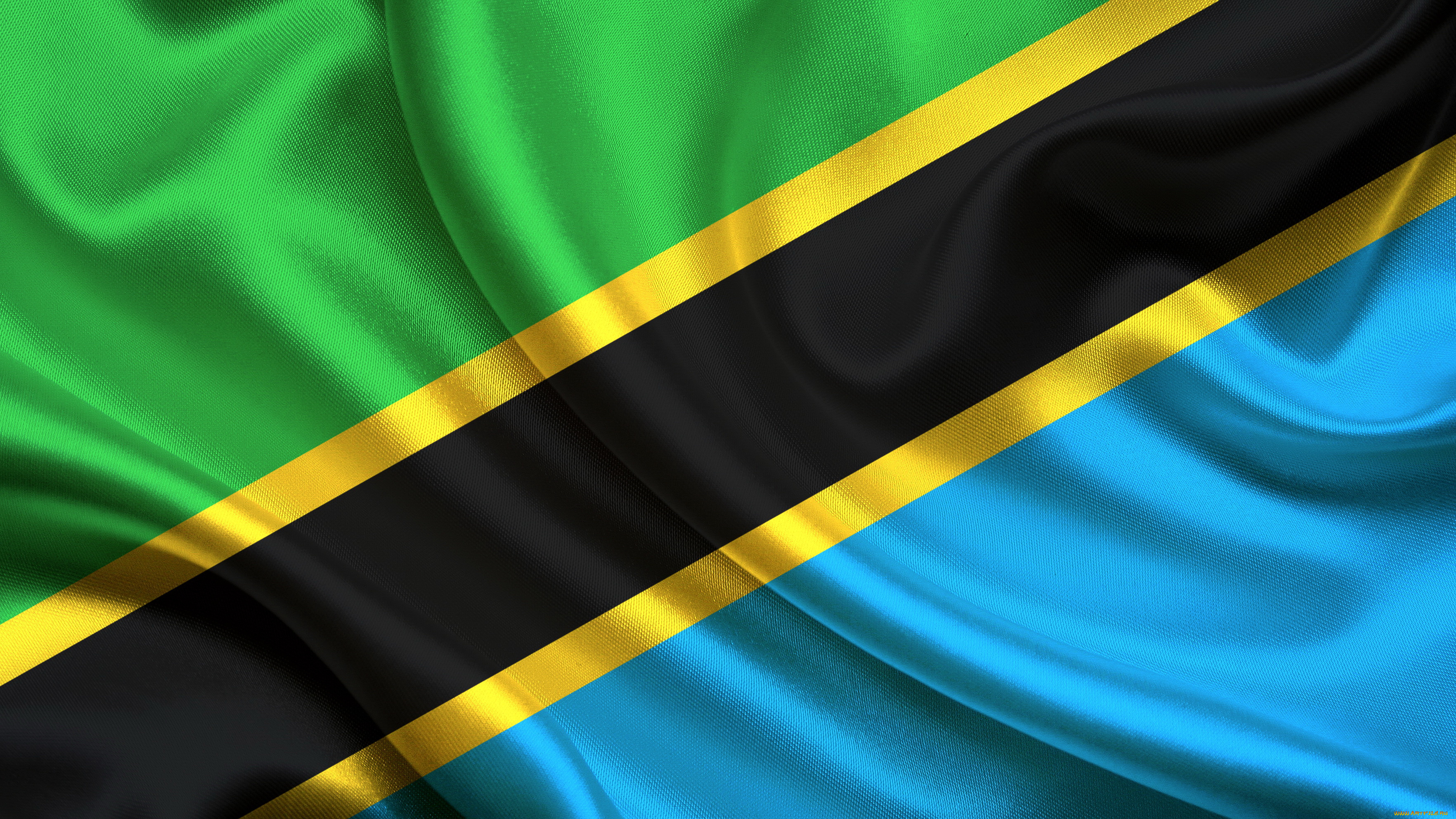 танзания, разное, флаги, гербы, флаг, танзании