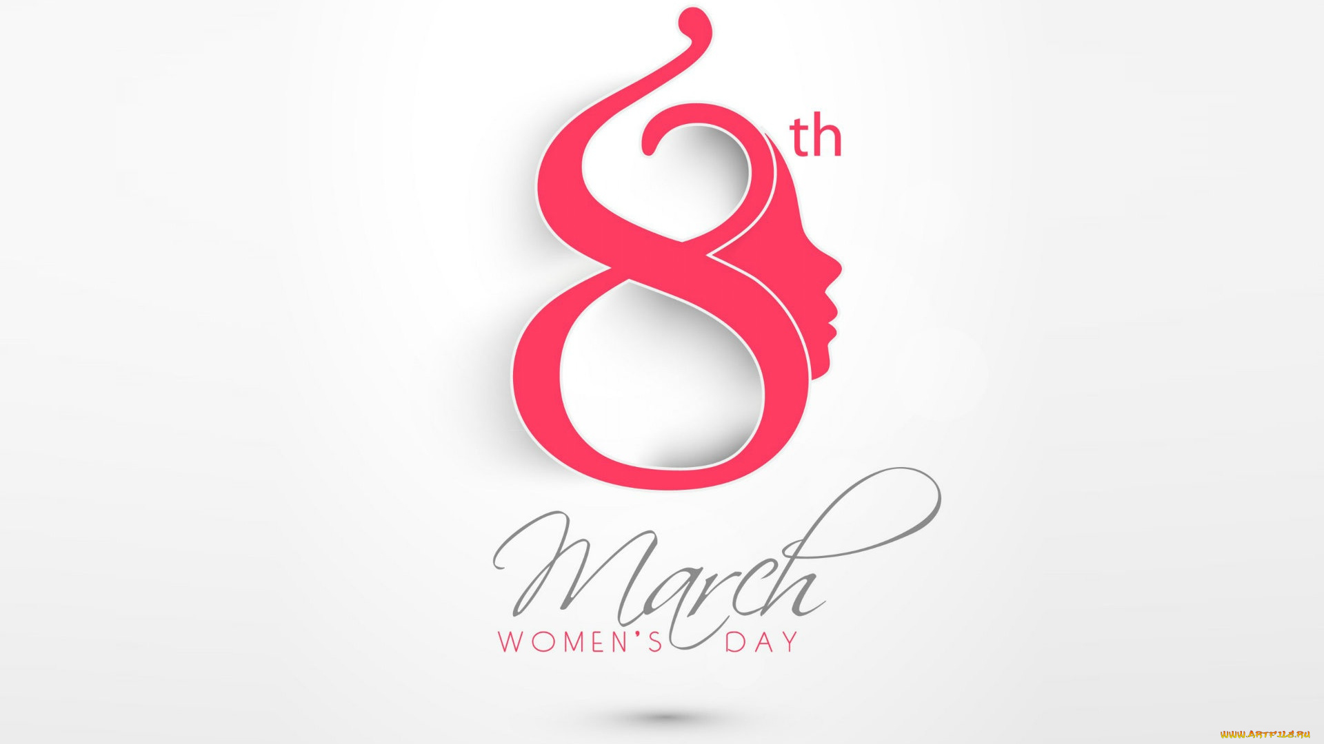 праздничные, международный, женский, день, -, 8, марта, holiday, date, minimalism, march, 8, calendar, women's, day