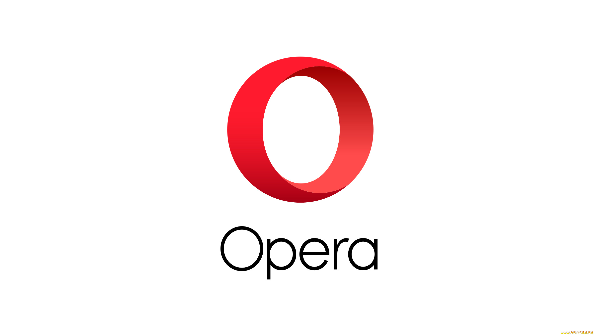 компьютеры, opera, логотип, фон