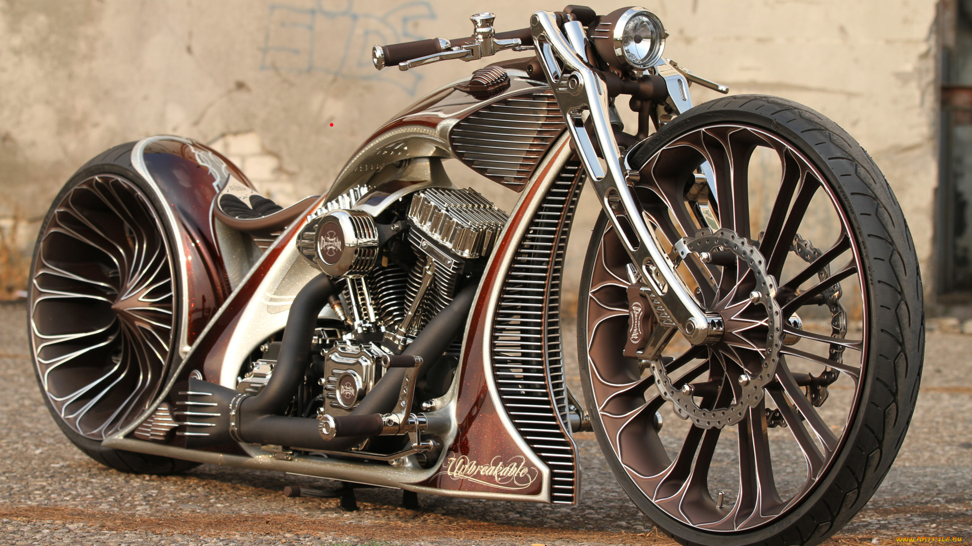 мотоциклы, 3d, thunderbike