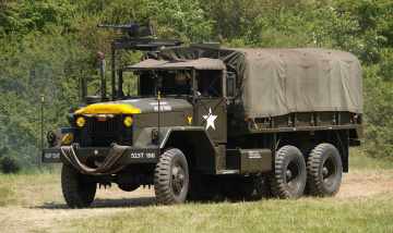 Картинка m54+a2+6x6+cargo+truck техника военная+техника транспорт тяжелый
