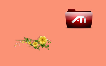 Картинка компьютеры ati логотип фон