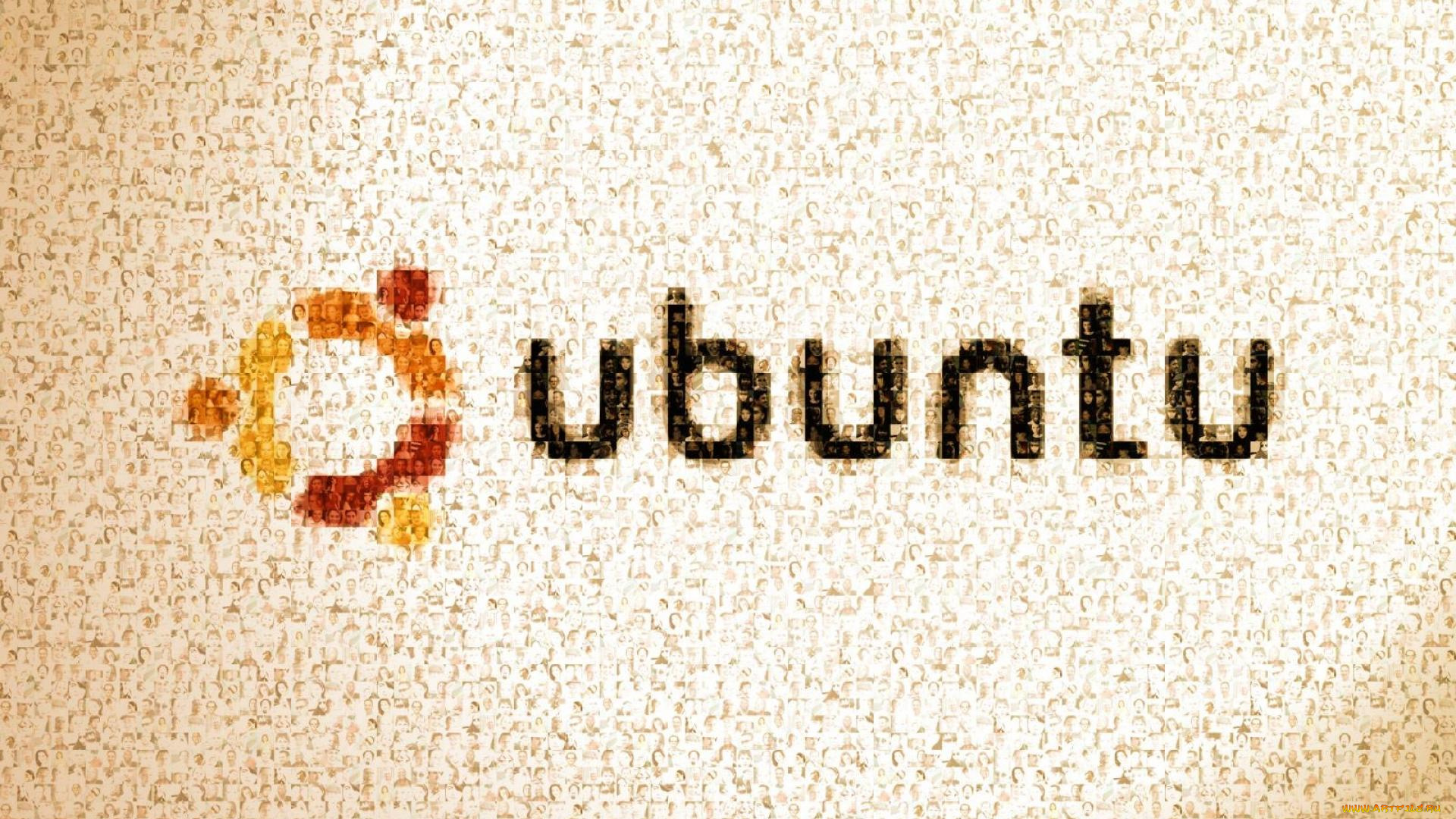компьютеры, ubuntu, linux, логотип