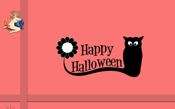 Картинка компьютеры mozilla+firefox фон логотип тыква halloween