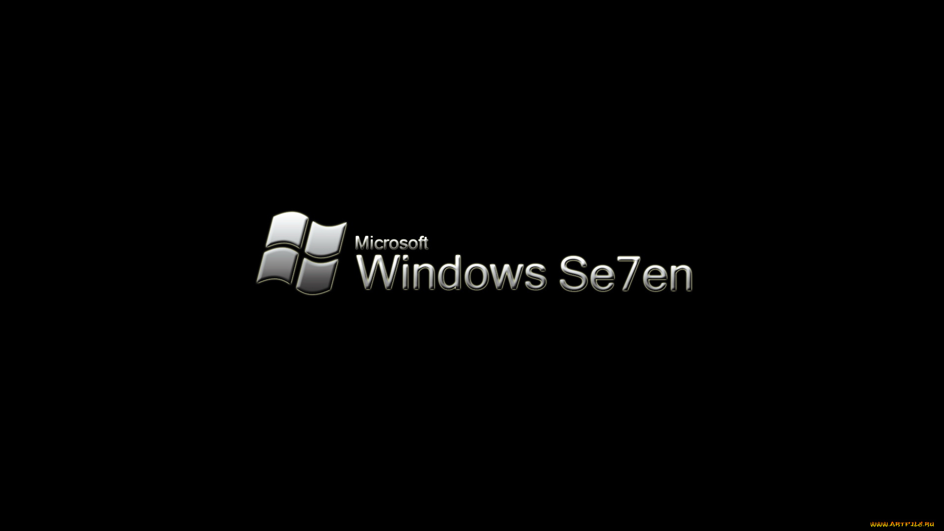 компьютеры, windows, vienna, тёмный, логотип