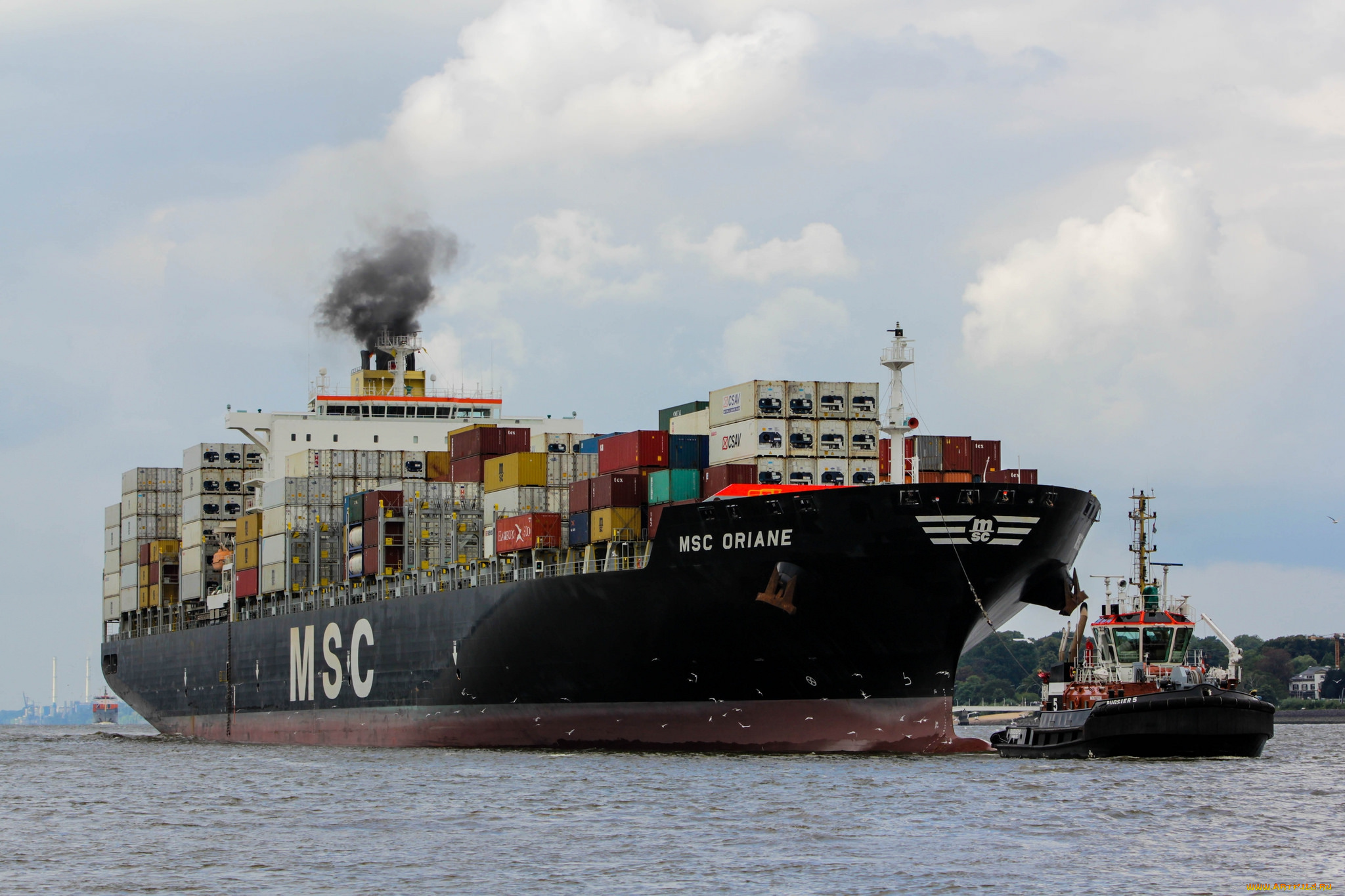 msc, oriane, корабли, грузовые, суда, контейнеровоз