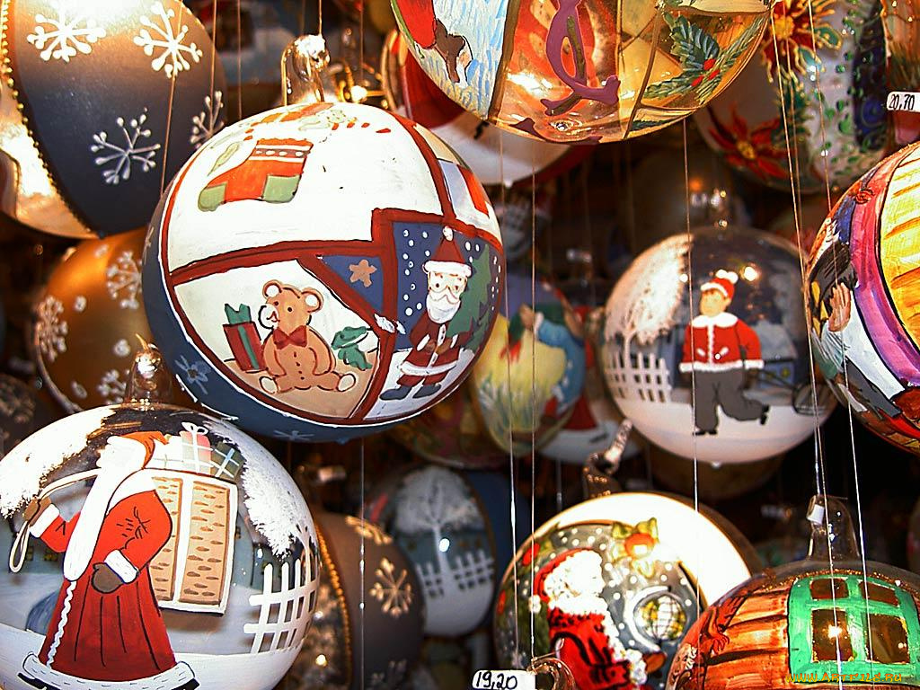 colorful, christmas, tree, decorations, праздничные, шарики