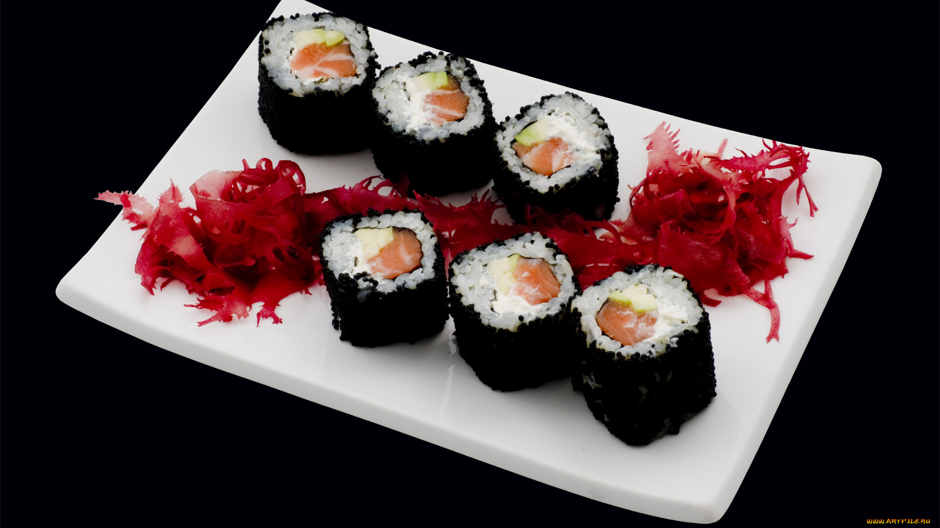 sushi, еда, рыба, морепродукты, суши, роллы, поднос