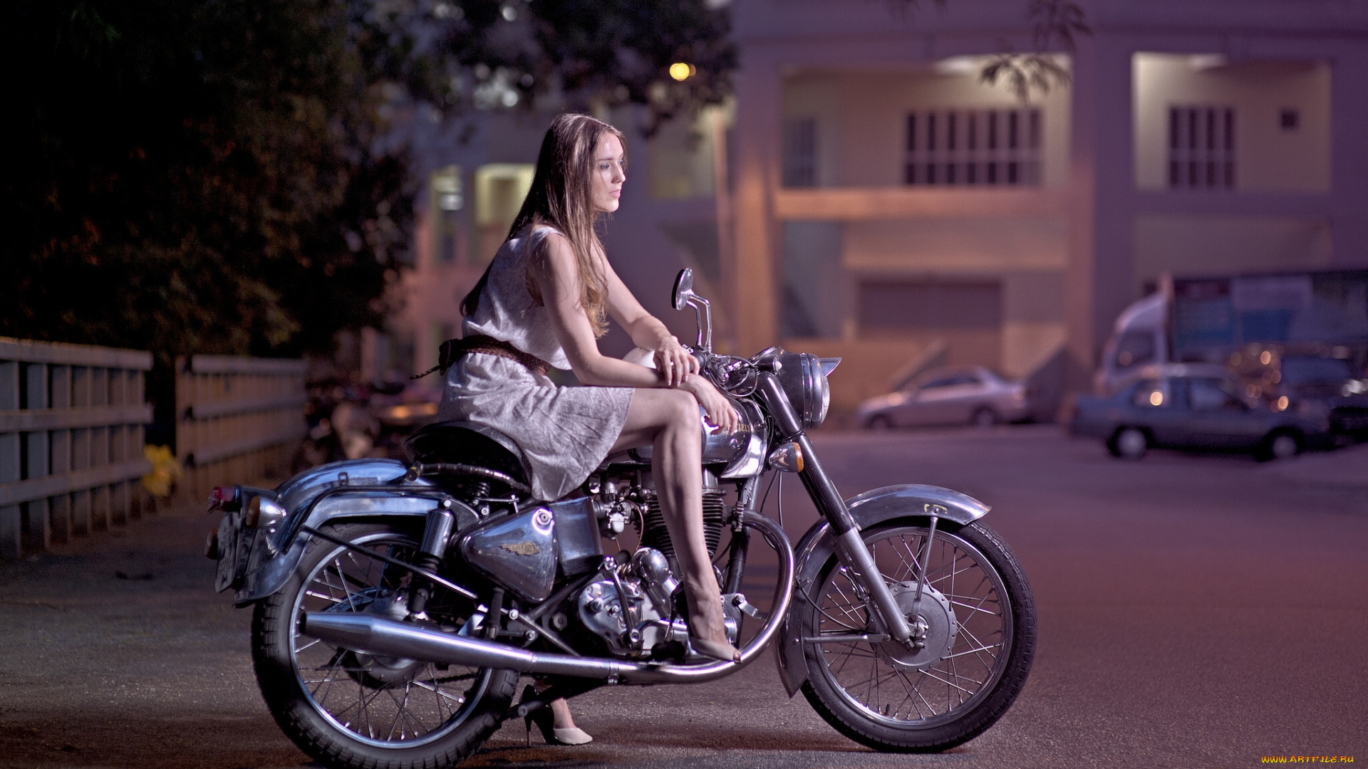 мотоциклы, мото, с, девушкой, мотоцикл, девушка