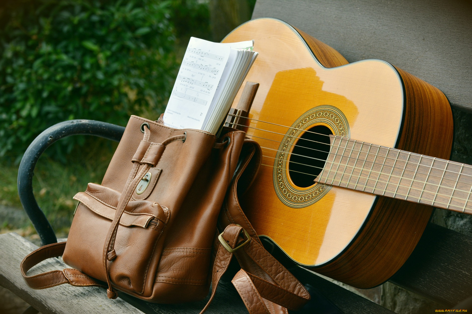 музыка, -музыкальные, инструменты, сумка, гитара