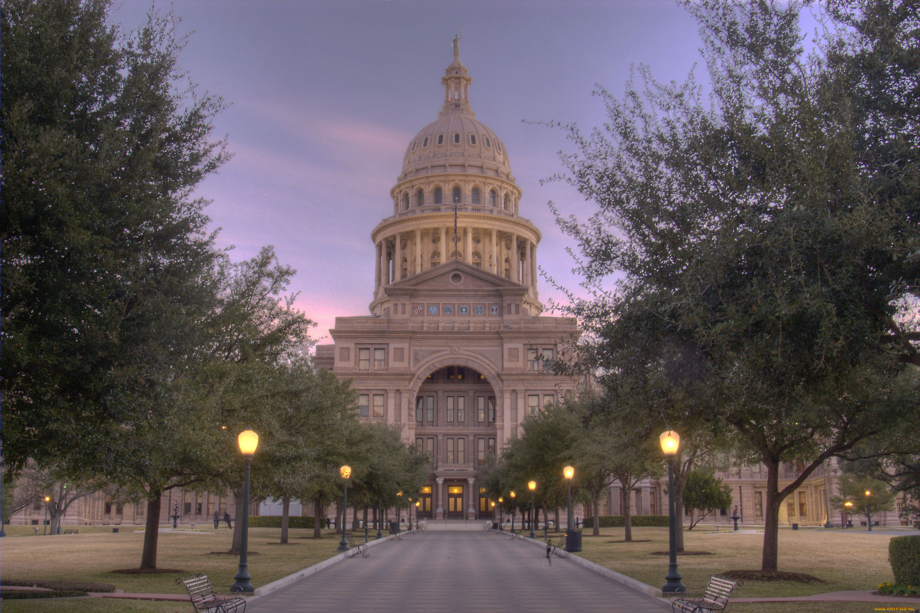 города, здания, дома, usa, city, austin, texas