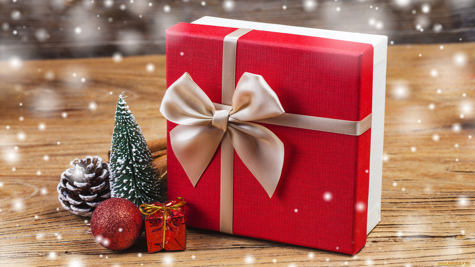 праздничные, подарки, и, коробочки, фон, подарки