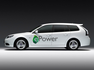Картинка saab+9-3+epower+concept+2010 автомобили saab epower 9-3 2010 concept