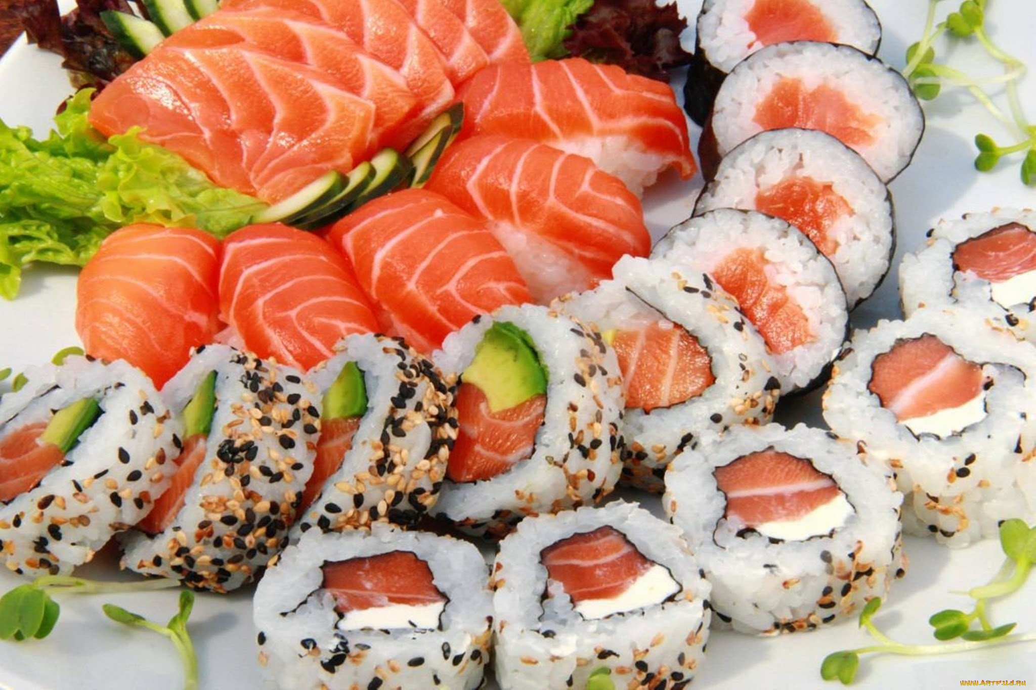 еда, рыба, , морепродукты, , суши, , роллы, японская, кухня, суши, ассорти, роллы, икра