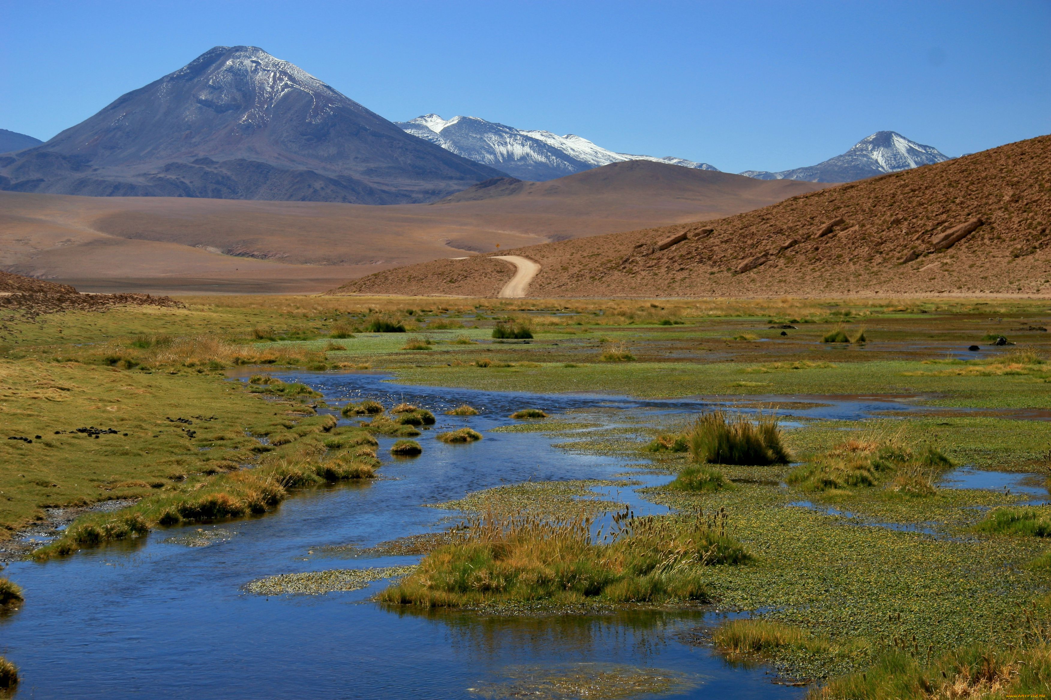 altiplano, природа, реки, озера, плато