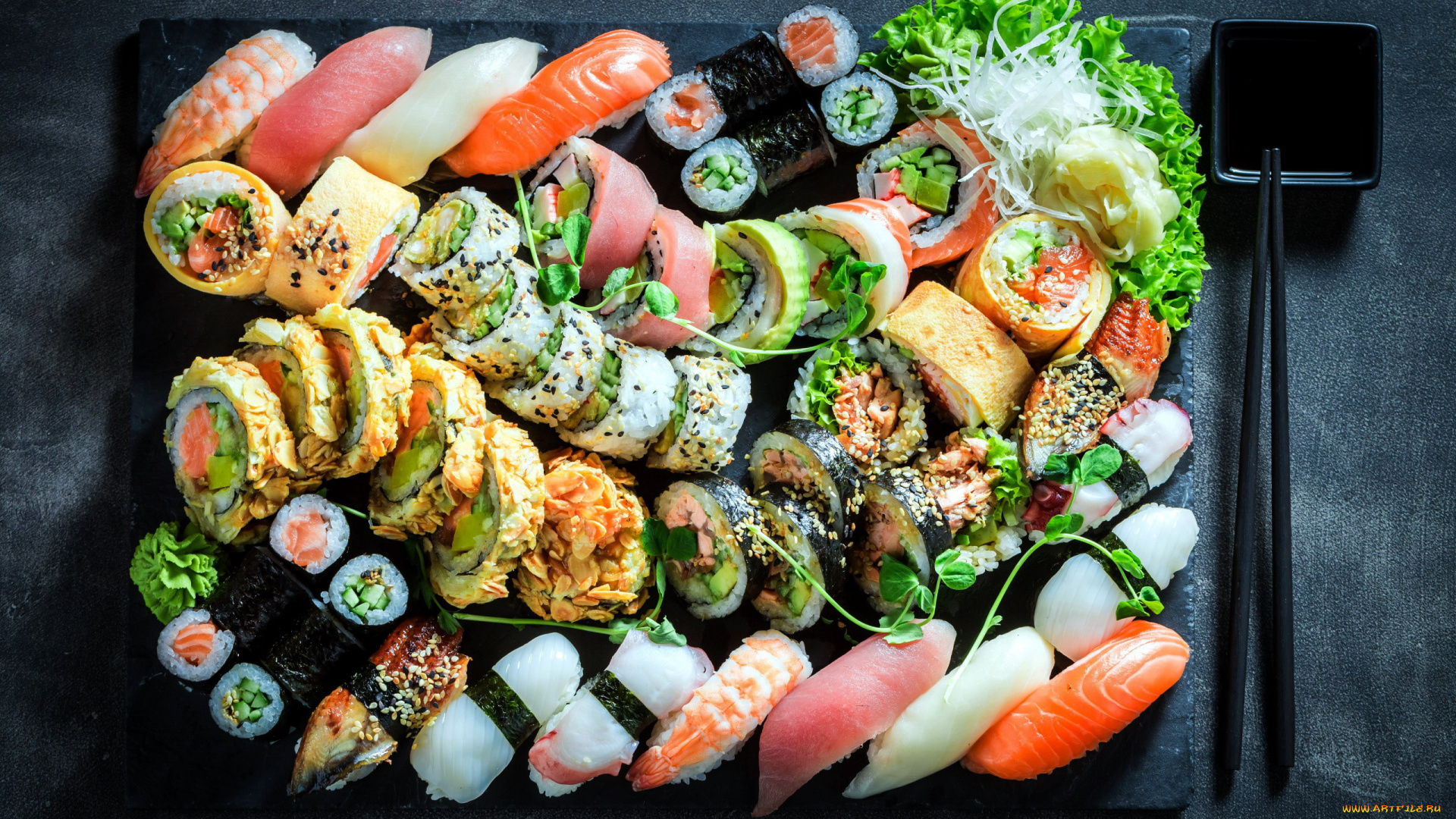 еда, рыба, , морепродукты, , суши, , роллы, роллы, кухня, японская, ассорти