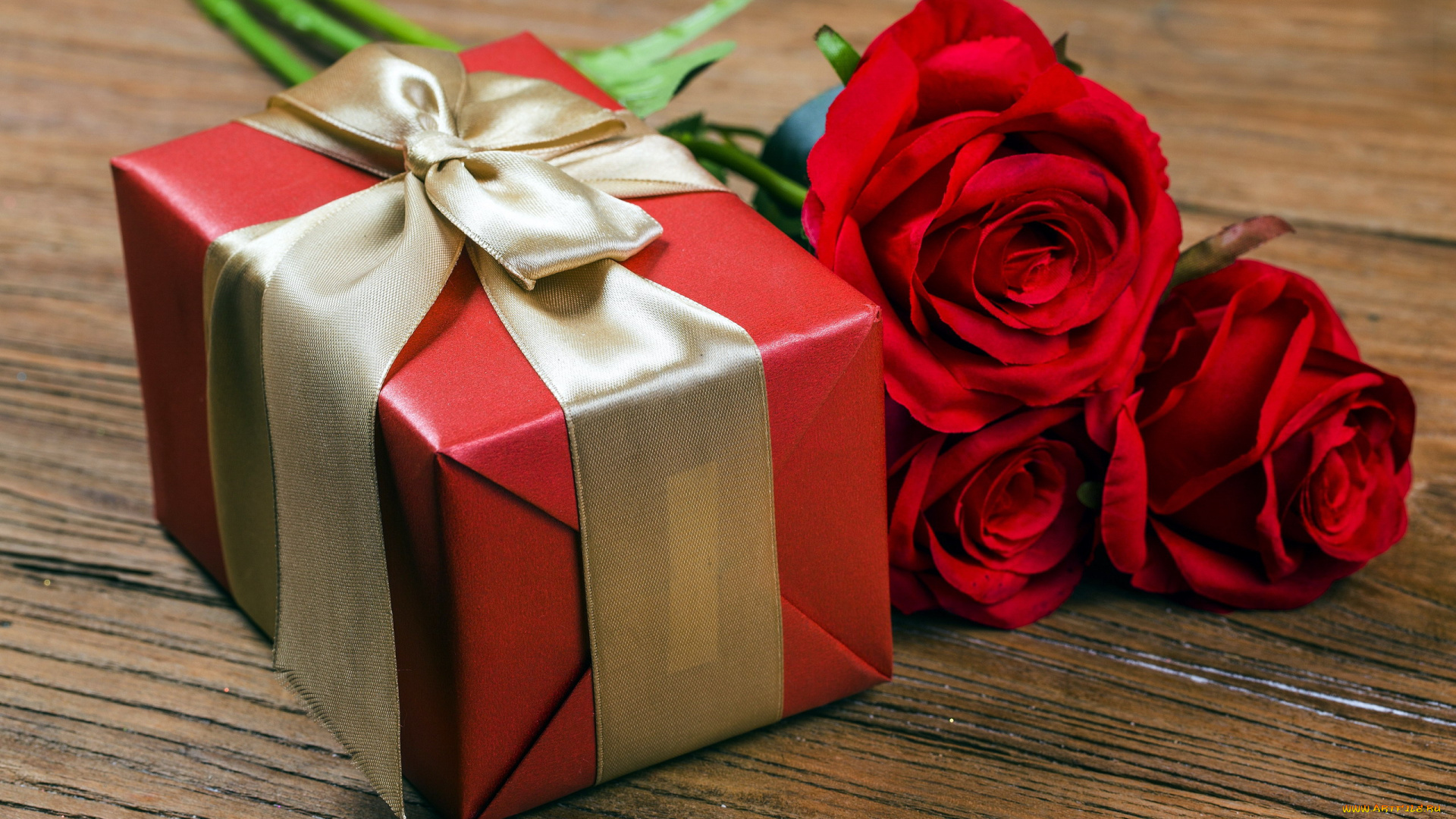 праздничные, подарки, и, коробочки, розы, подарок