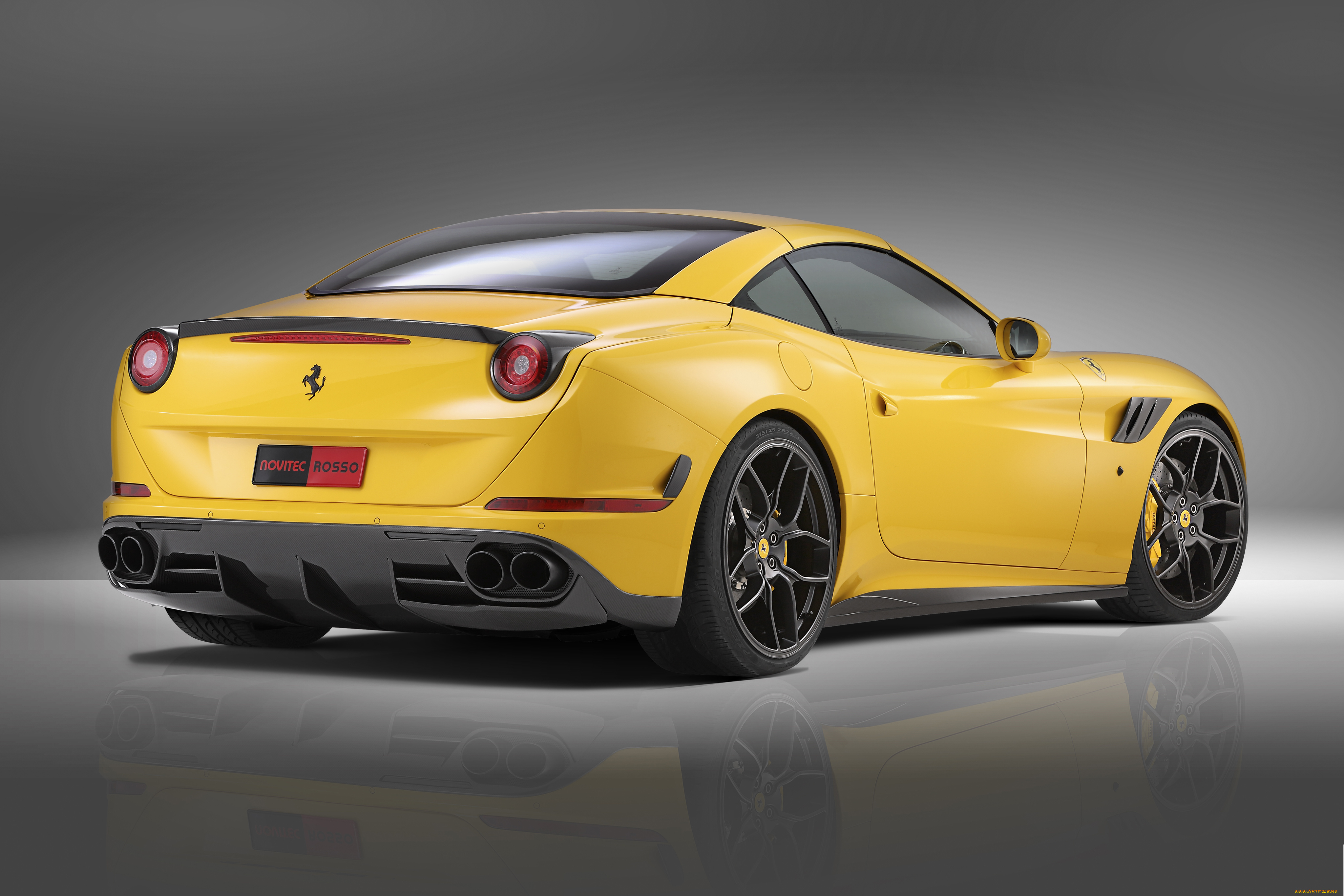 автомобили, ferrari, novitec, rosso, california, t, 2015г, желтый