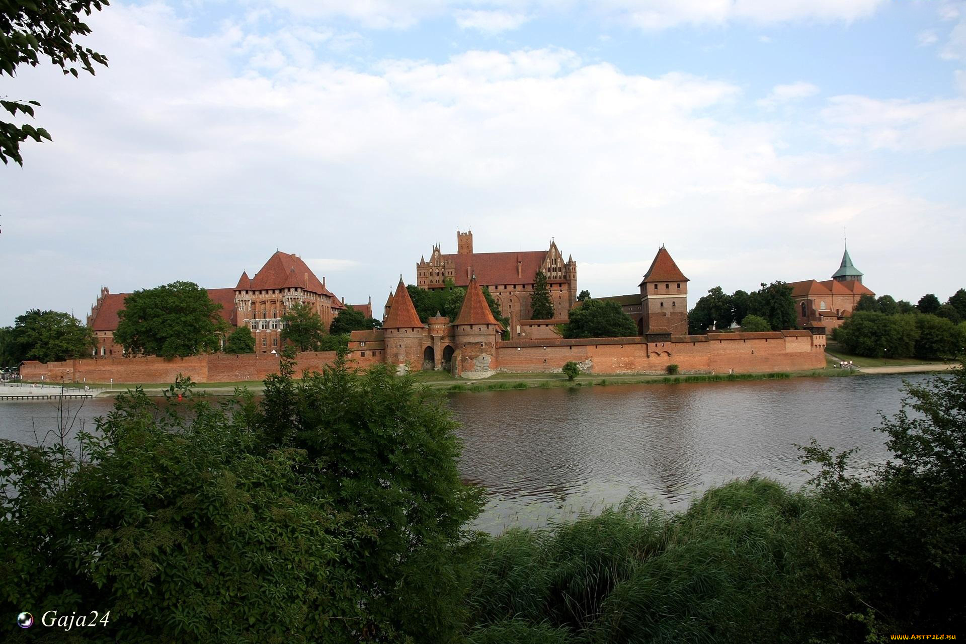 malbork, castle, города, замки, польши, malbork, castle