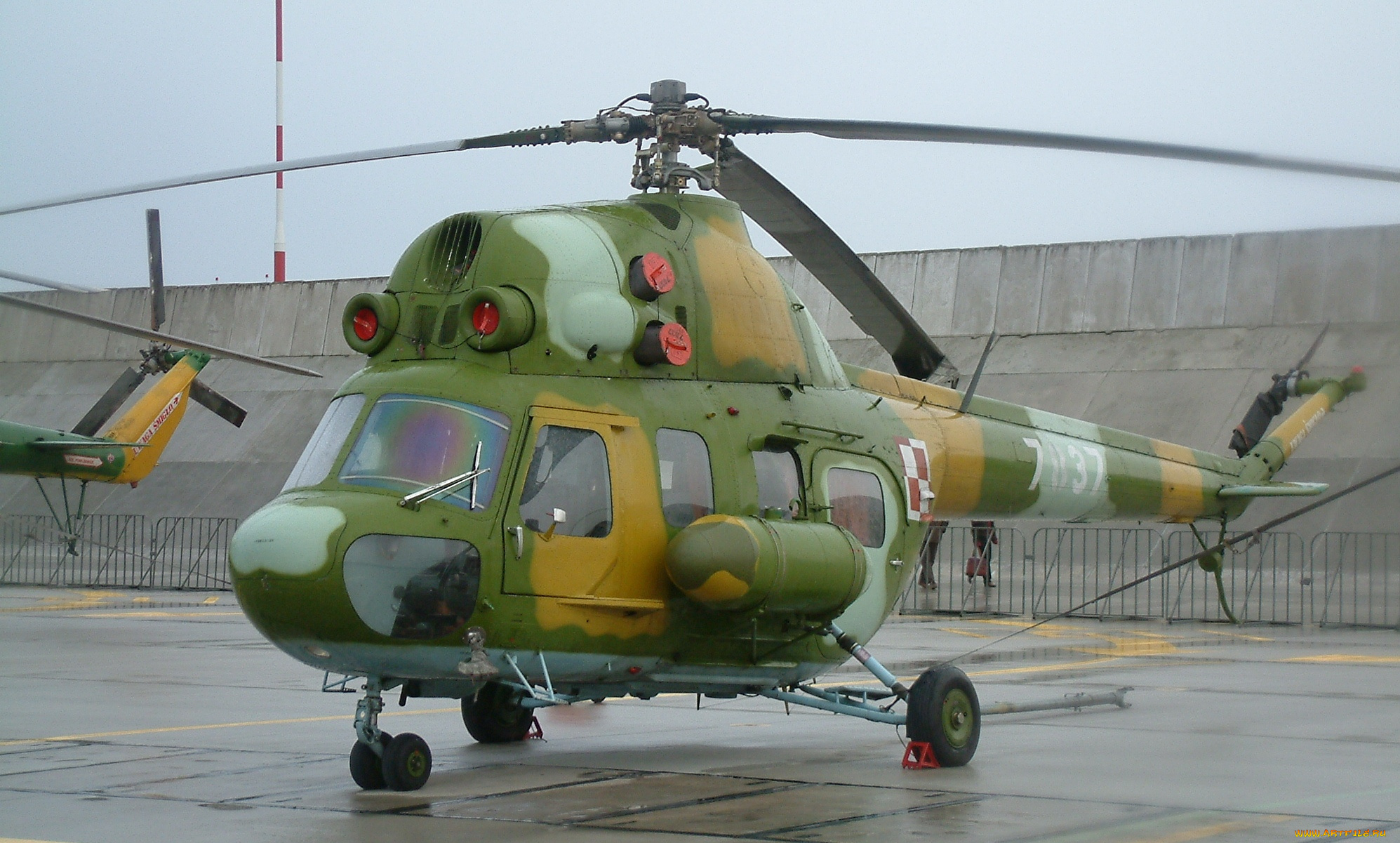 ми-2, авиация, вертолёты, советский, многоцелевой, вертолет, окб, миля