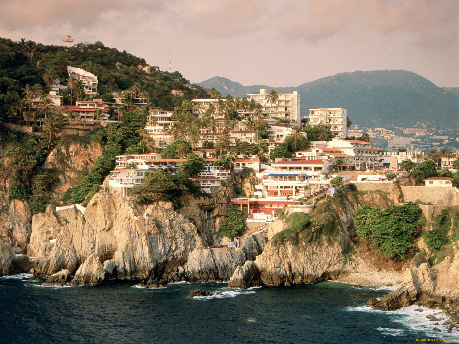 города, пейзажи, acapulco