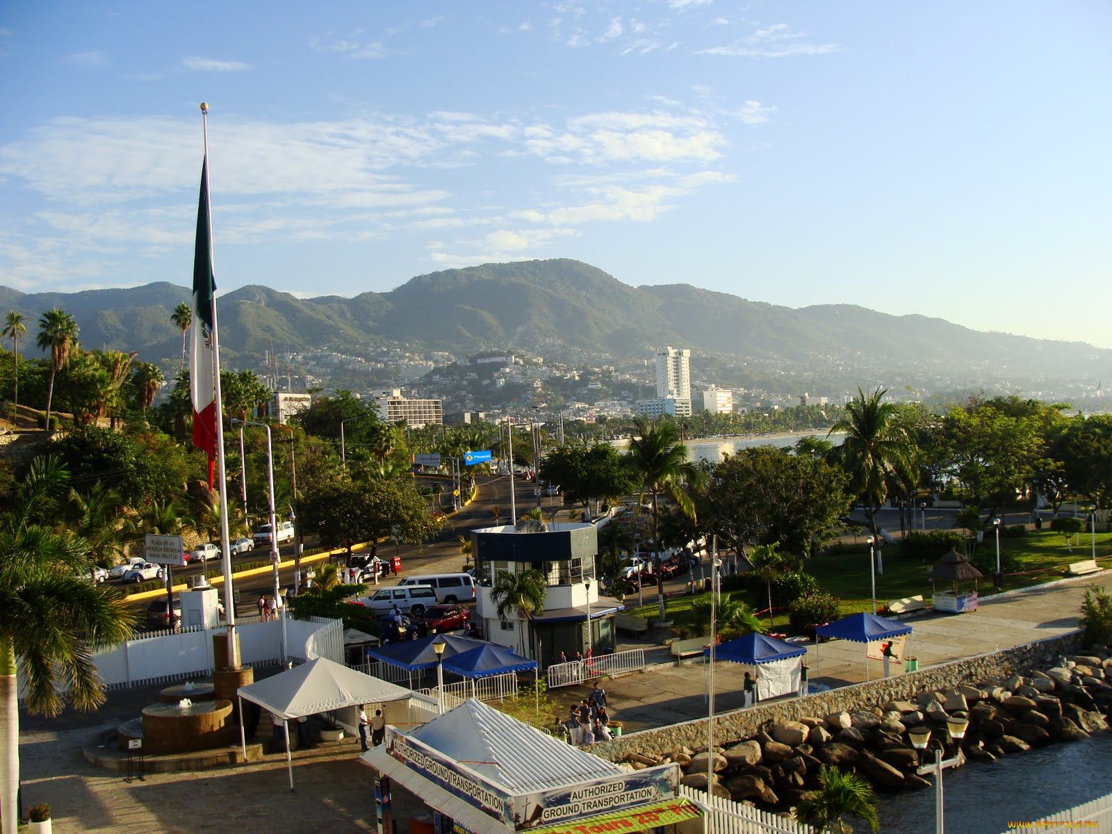 города, пейзажи, мексика, acapulco